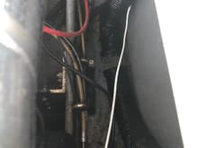 Hose on port side just hanging out, broken. What is it? No idea. 