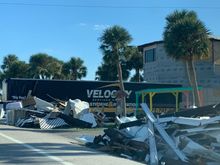 In front of Castaways on Manasota Beach