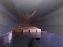 Shooting the bottom with a laser