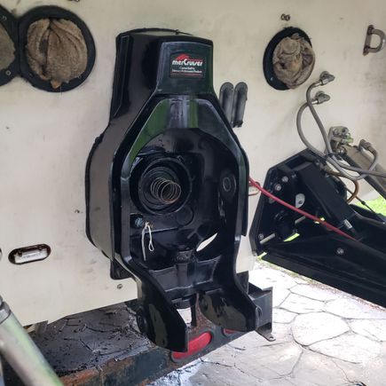 STRETCH THE SPRING AND  MERC EXTREME GREASE !