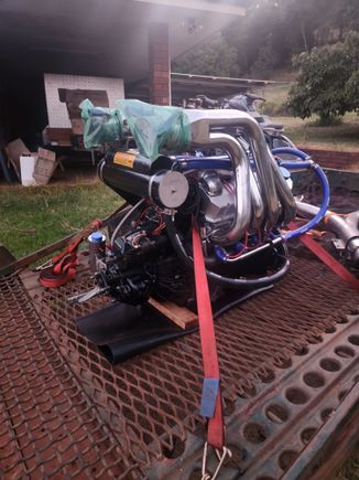 Torque peaks at 4800rpm 6000 WOT at 604ci, working on a new pair ith smaller cubes capable of 6800rpm. Daytona crash boxes.