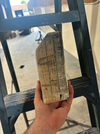 Chunk of transom.