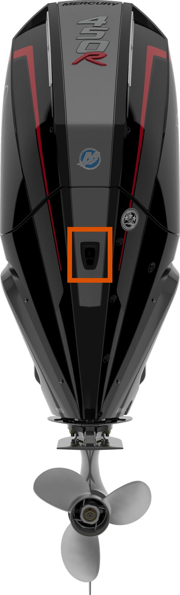 Above Water Exhaust on Mercury V8 Outboards - Offshoreonly.com