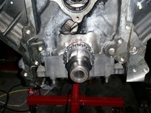 All hooked up, dont need a double roller adjustable timing set for what this motor is, maybe 400 horse if im lucky, next year when i can justify the expense of a turbo or two, at which point it will need more reliable and adjustable timing. Or so i told myself when i bought it. No idea what tuning software is capable of.