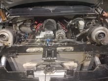 This is my old turbo and engine