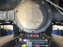 Old cover coming off....