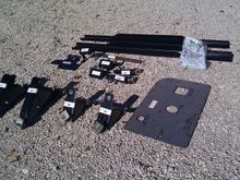 Mounting kit to,put the 1955 body on a 1983 chassis
