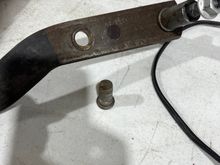 Couple hammer shots and knocked it out of the factory spot. 