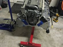 Pulled the Timing Cover, the Pan, the Pickup Tube (gonna have to swap it for the truck Pan and Tube)