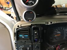 Boost gauge... and alky control