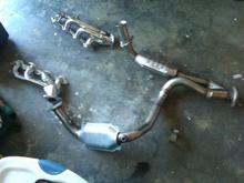 BBK headers and Magnaflow high flow cats