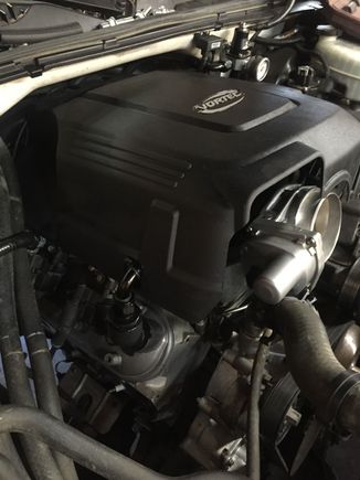 Did little trimming to clear the hose