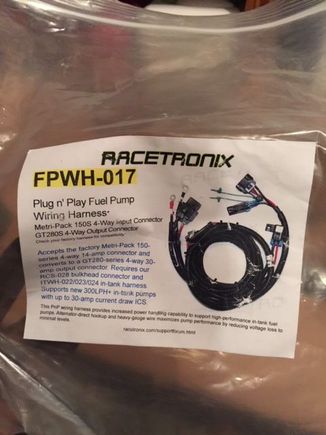Racetronicx Hotwire Kit I ordered