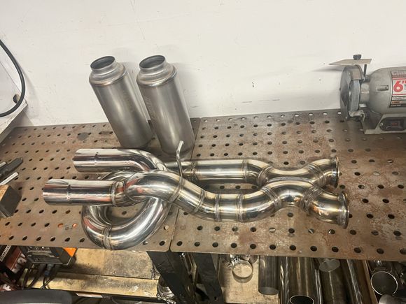 Sadly having to cut into this gem but I'm after a sound not a look. I miss calculated how much more noise headers add over standard manifolds....