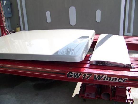 Rear Cover And Tail Off For paint