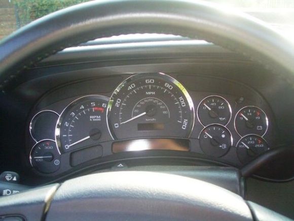 Platinum Guage Cluster