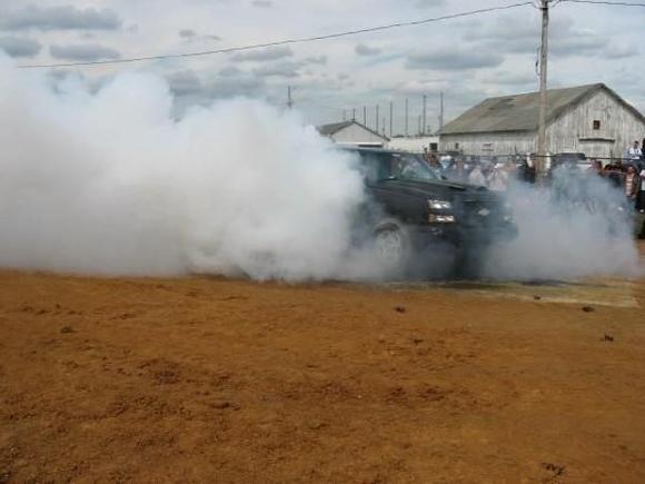 burn out contest at freak show 2008 wilson nc