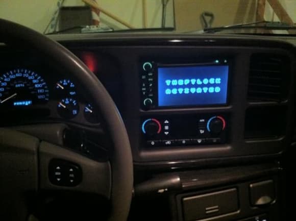 Installed the Nav unit. You need to get it unlocked by a techII
