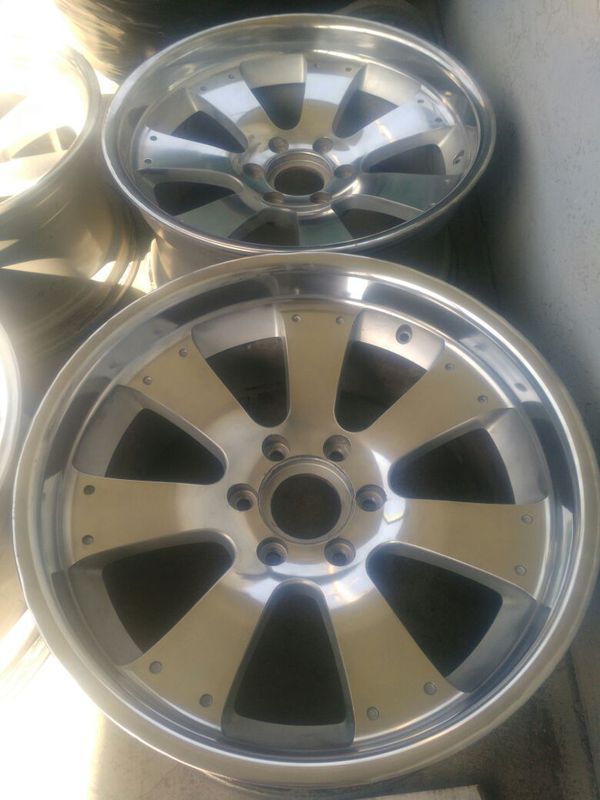 MB Motoring Smooth wheels 20x10 NO TIRES Hard to FIND