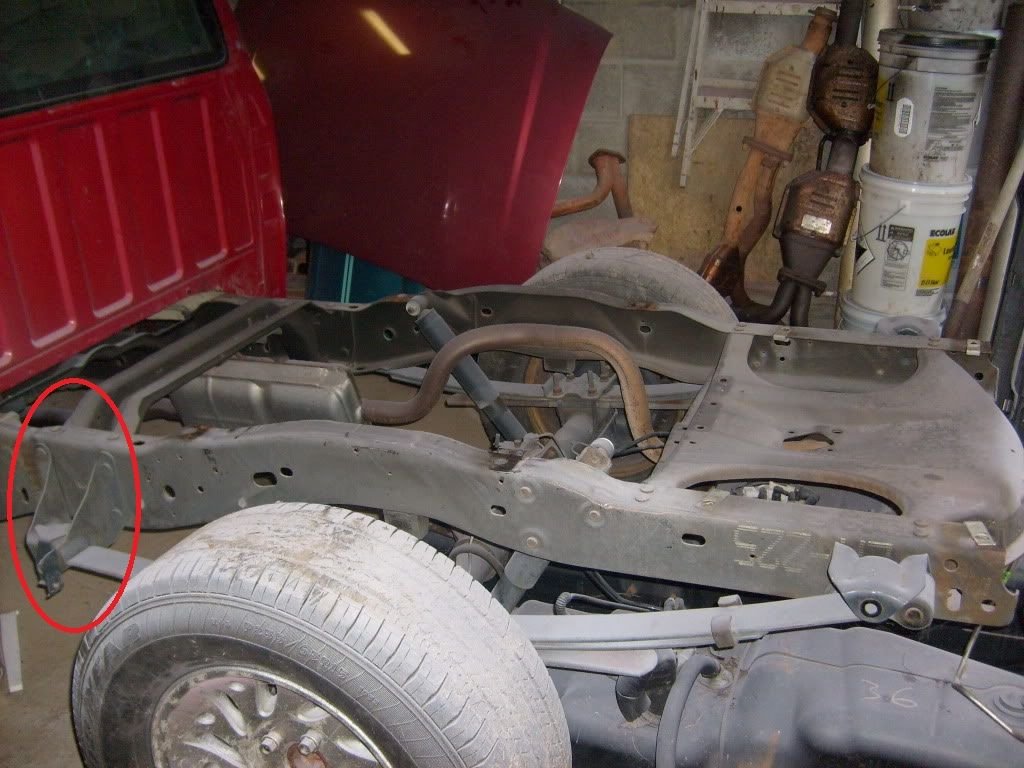 98 frame with 97 body?? RangerForums The Ultimate Ford Ranger Resource