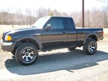 3" body lift with 15x8 DC2's and 33x12.50 Duratracs