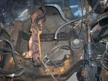 Empty engine bay. The next time we see this a turbo 2.3 or a 302 will be goin in!