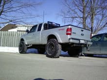 35's back rack and antenna's
