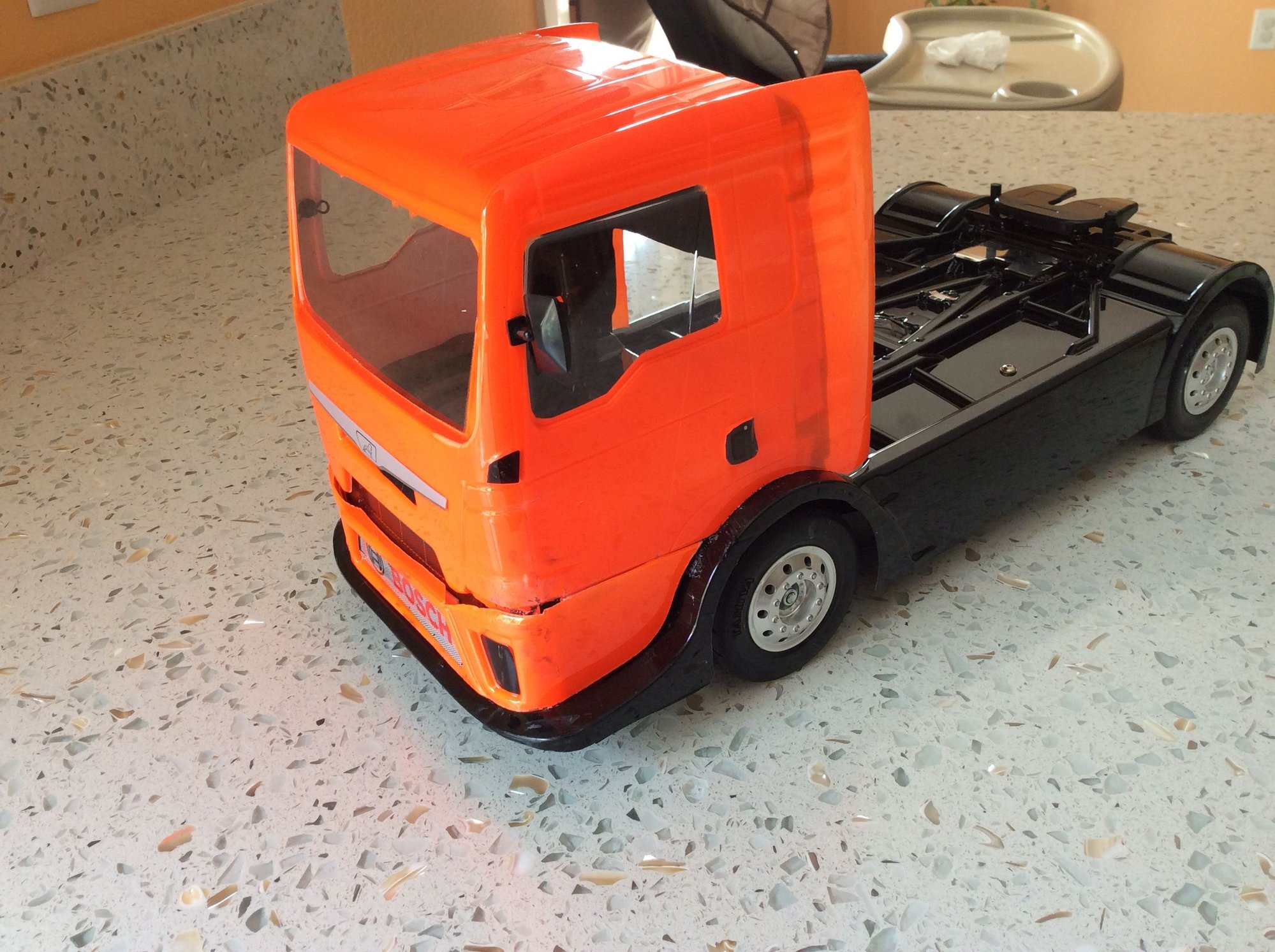 Tamiya Euro Truck Hahn Racing 4WD TT01 