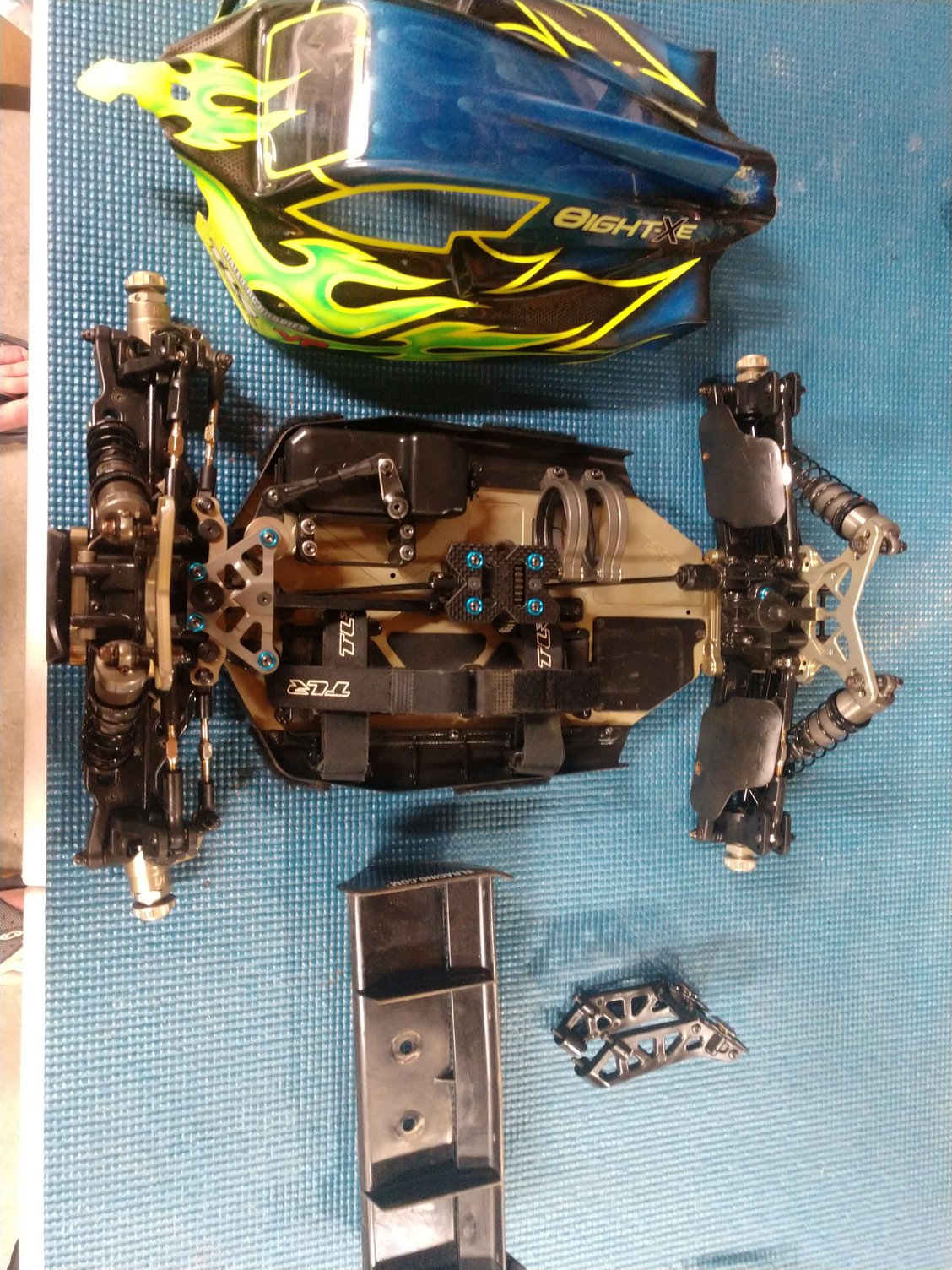 tlr 8ight xe setup