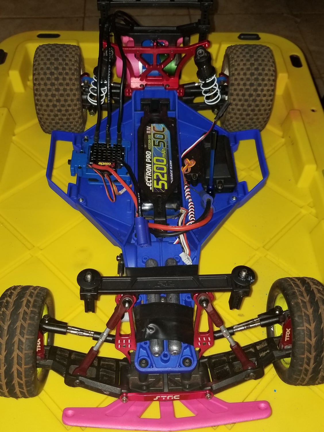 traxxas slash drag car parts list