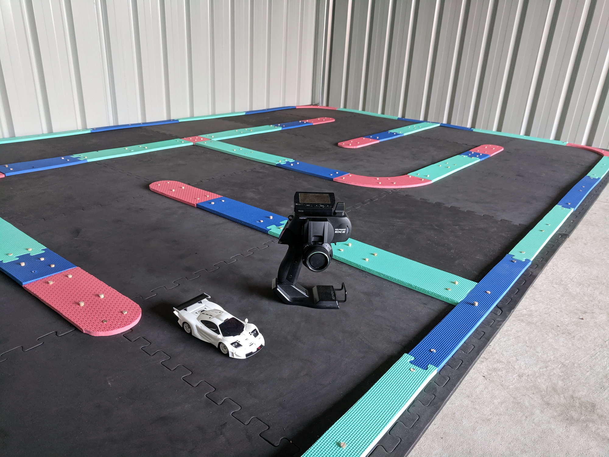 Homemade deals rc track