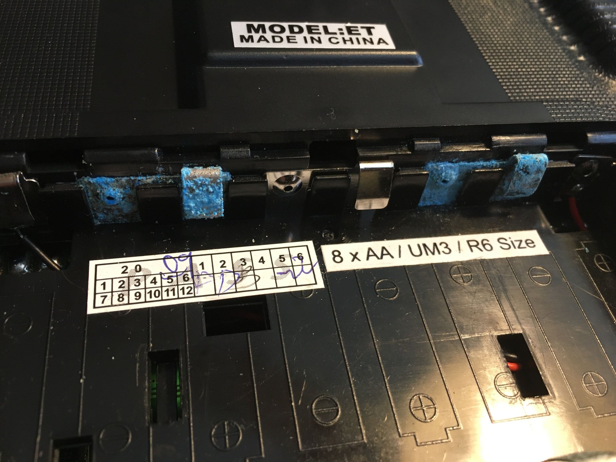 Battery acid leak and blue corrosion...? R/C Tech Forums