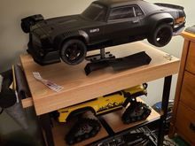 Started out stock. 