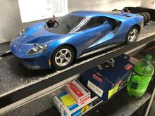 Found a old set of Hpi VTA Tires. At least 7 years old. See what happens. 
