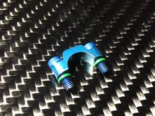 Small orings to reduce chatter and retain the screws. 