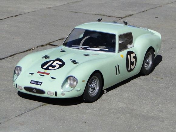 Tamyia RC M-Chassis Ferrari 250 GTO Innes Ireland Goodwood TT 1962 