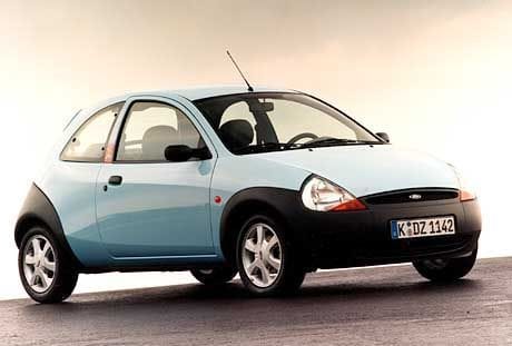The absolutely horrific Ford Ka that is on par with the Fiat Multipla in terms of ugliness. 