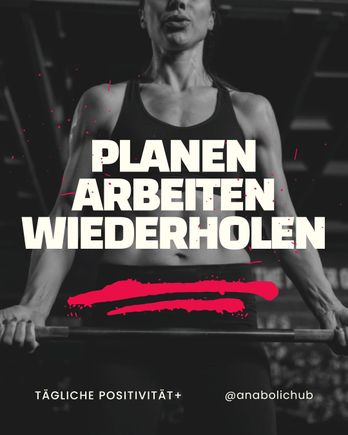 Arbeiten. Wiederholen. – Dein Weg zum Fitness-Erfolg!