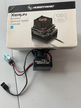 I’m selling these for a friend. They came off a TC3 roller I have listed here. This esc was new when I mounted it for him, definitely overkill for the motor and blinky class he ran it in. Still in excellent shape, with original box included. $90.00 plus $5 shipping in the continental US. 