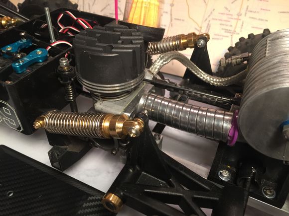 Header made from flex pipe