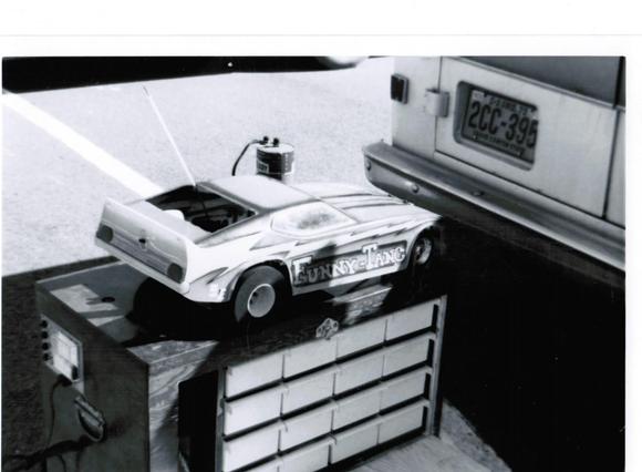 One of the guys from AZ brought this Funny Car to the RAMS club in 1975