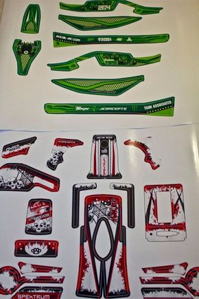buggy &amp; remote wrap- Final pics coming soon...
