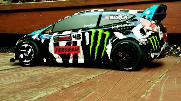 Ken Block WR8 USA Team Hoonigan Digital Zebra special USA marketing department euro spec edition.