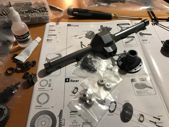 Beefy rear axle from SSD