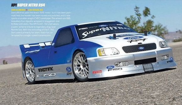 RC Car Action Super Nitro Rs4 F150