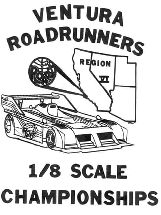 ROAR 1982 1:8th Scale Region 6 Championships Flier.