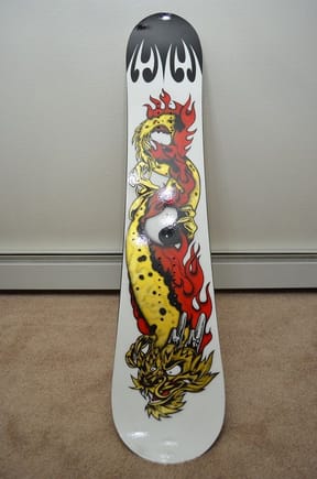 Chinese Dragon Snowboard
