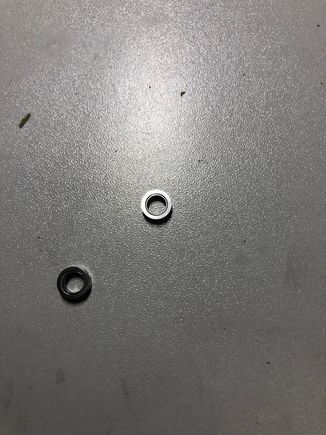 One for each bearing on the arm. 
