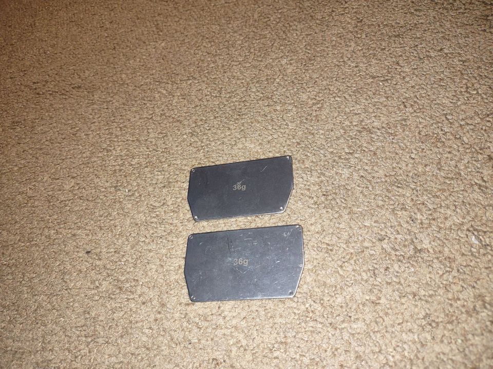 Associated 6.1, 6.2, 6.3 Series Chassis Weights And Brass Bulkheads R