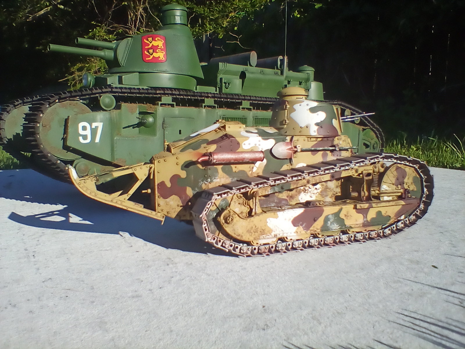 ww2 french tanks ww1 tanks vs modern tanks